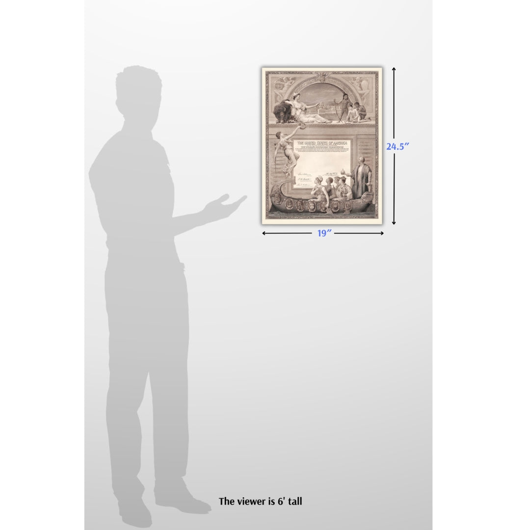 World’s Columbian Exposition Award Certificate — 1893 — Archival print