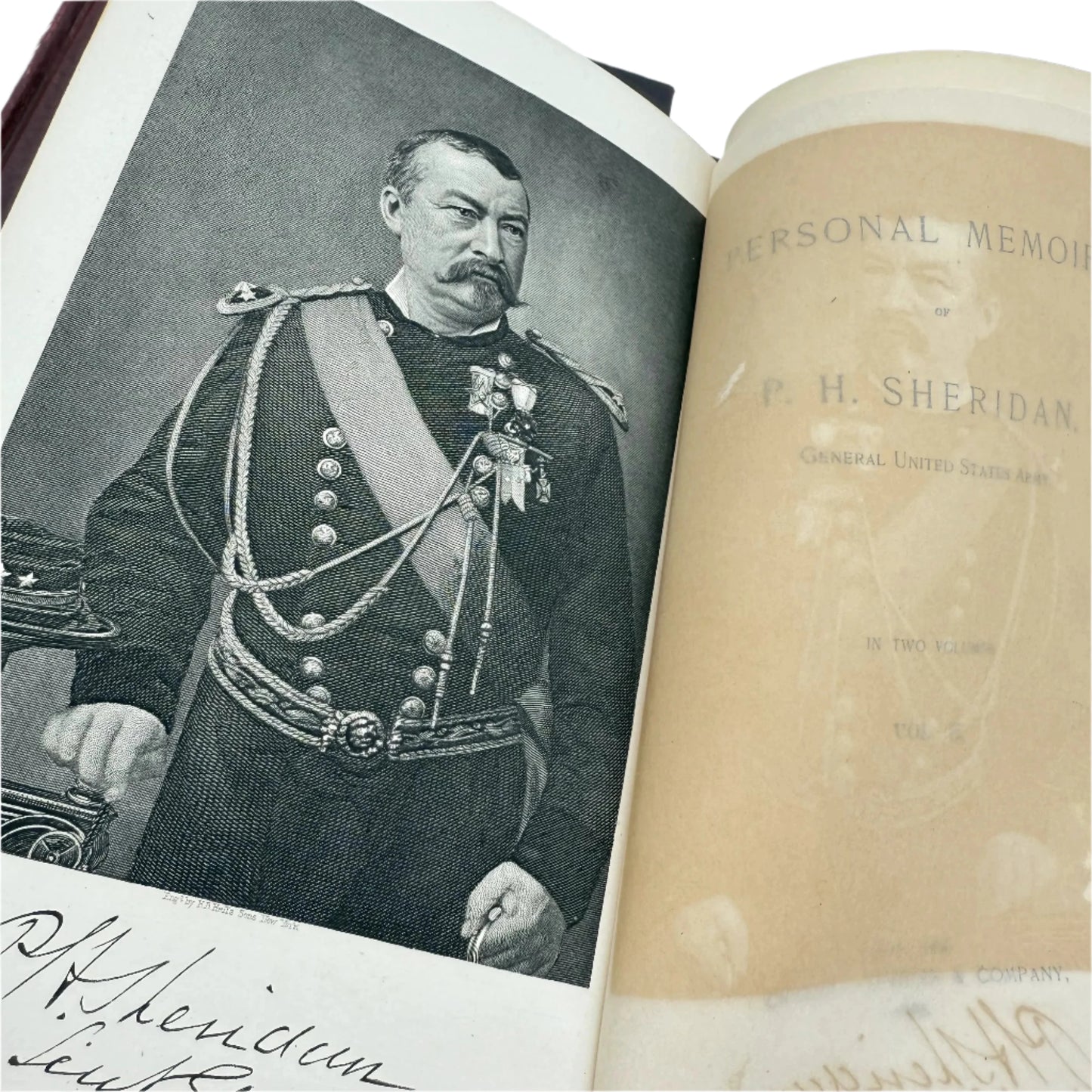 Personal Memoirs of P.H. Sheridan — Two volumes — 1888