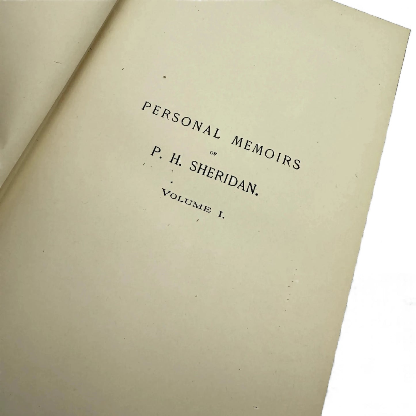 Personal Memoirs of P.H. Sheridan — Two volumes — 1888