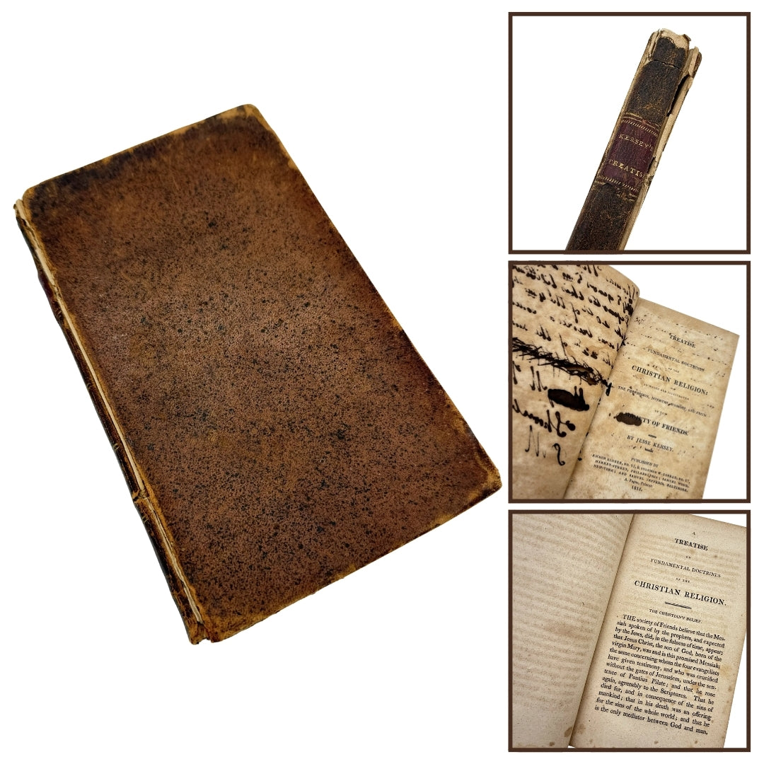 Quaker publication — 1815 — "Treatise on Fundamental Doctrines of the Christian Religion" by Jesse Kersey