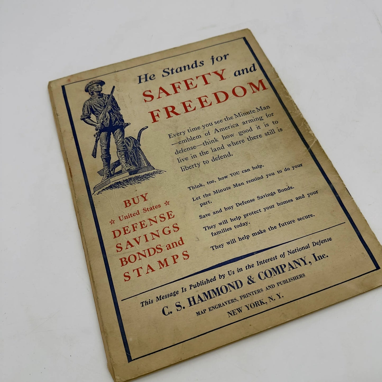 Hammond's Self-Revising World Atlas and Gazetteer—War Edition