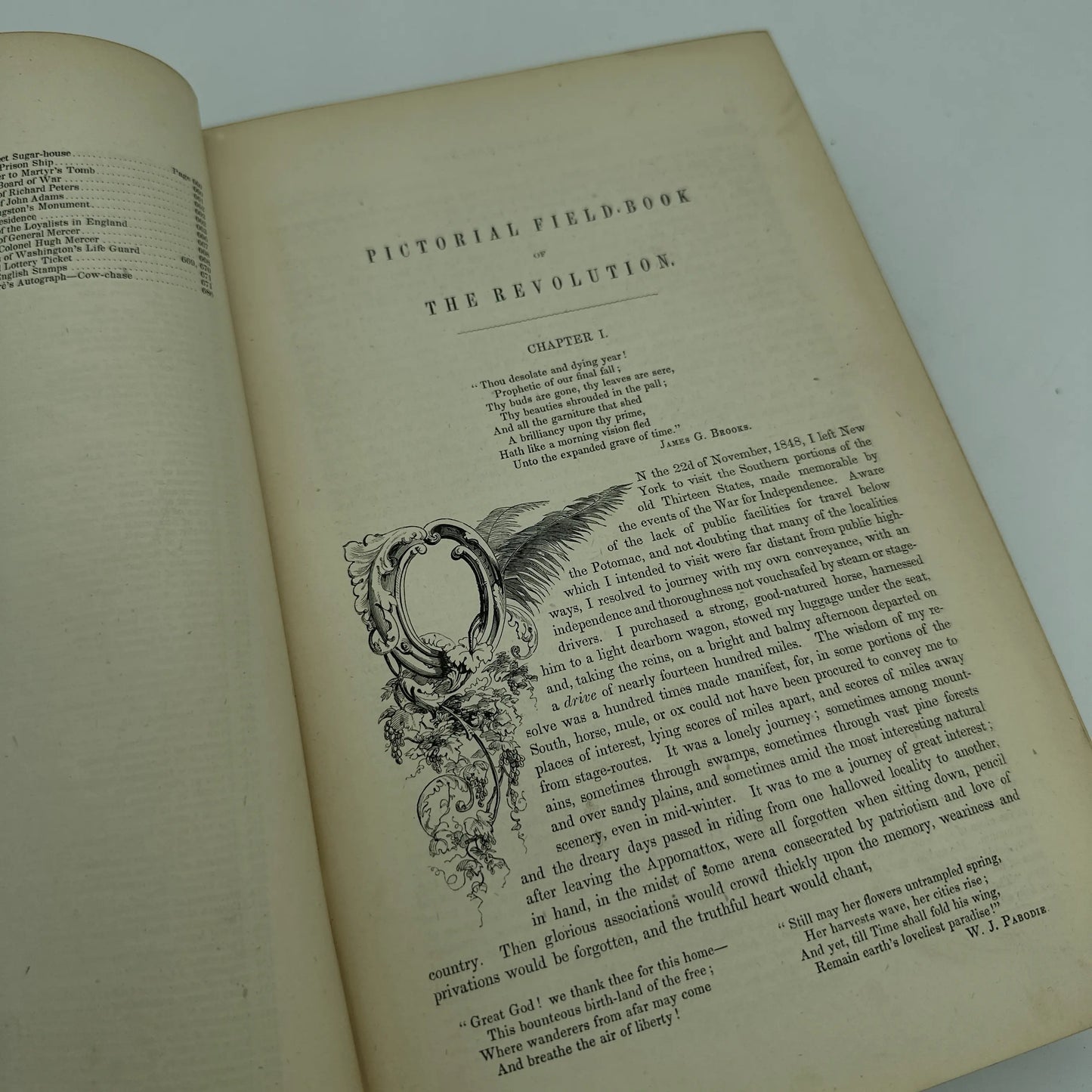 1859 "Pictorial Field-Book of the Revolution by Benson Lossing" — Two volumes