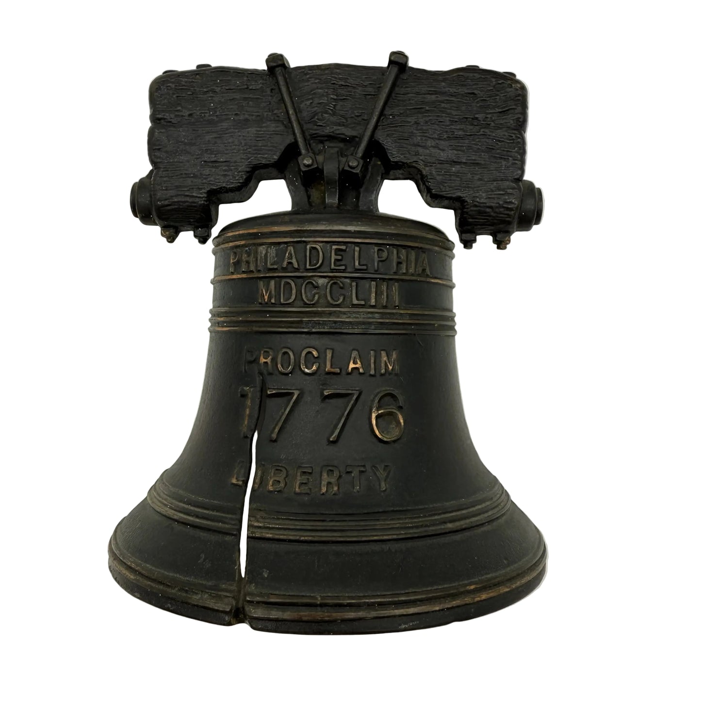 1926 Sesqui-Centennial International Exposition Bookends in the shape of the Liberty Bell