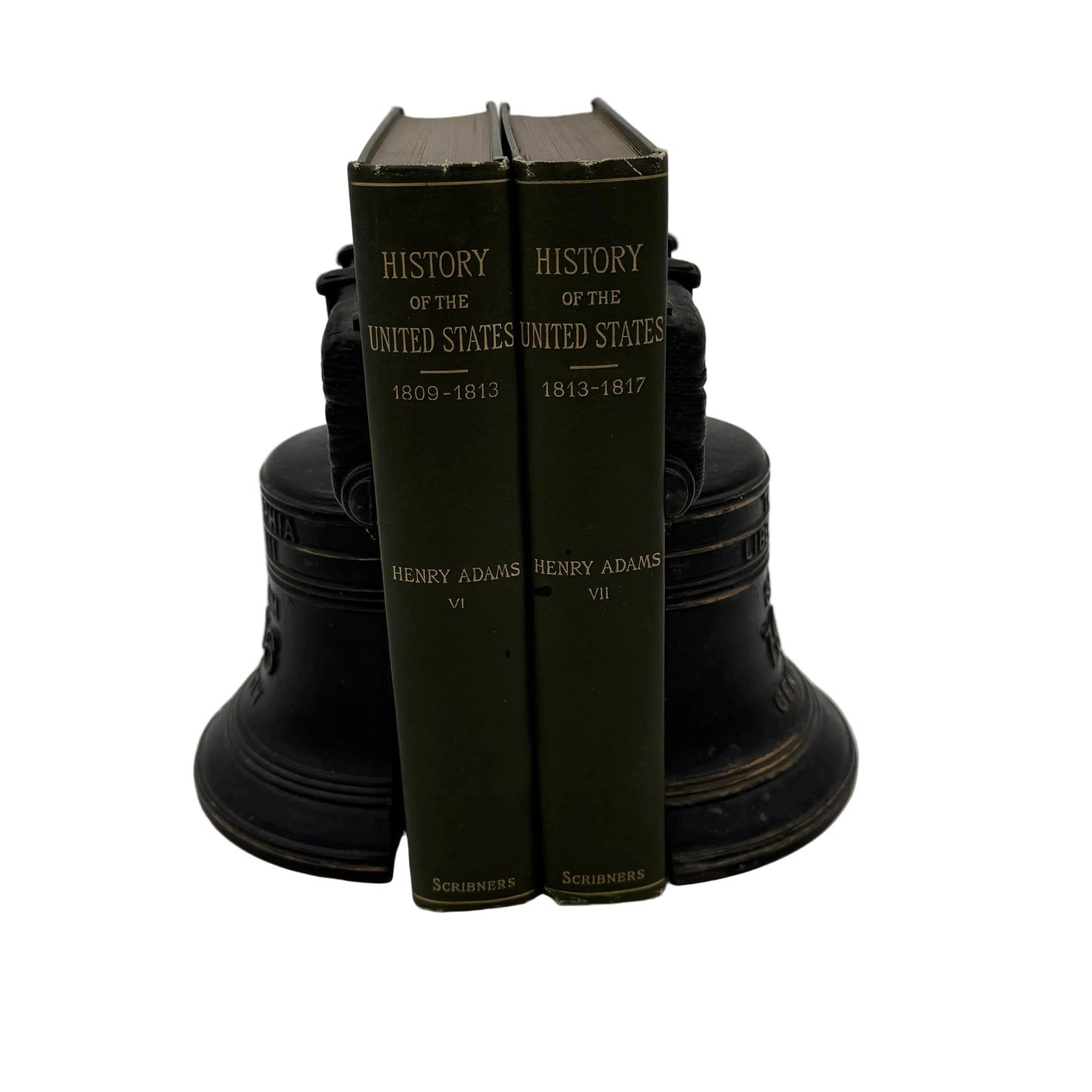 1926 Sesqui-Centennial International Exposition Bookends in the shape of the Liberty Bell