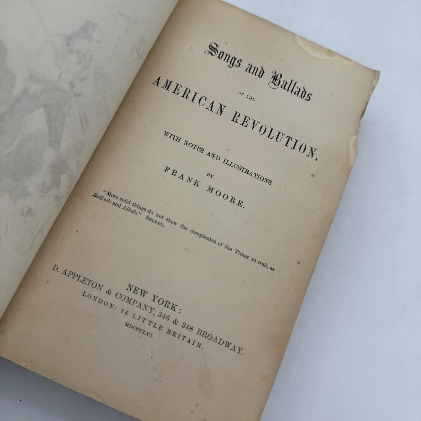 Two publications on the Revolutionary War — Published 1856 - 1923
