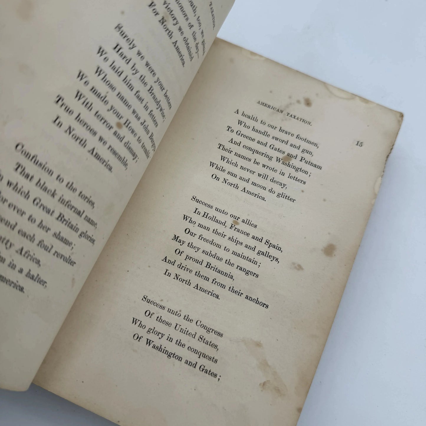 Two publications on the Revolutionary War — Published 1856 - 1923