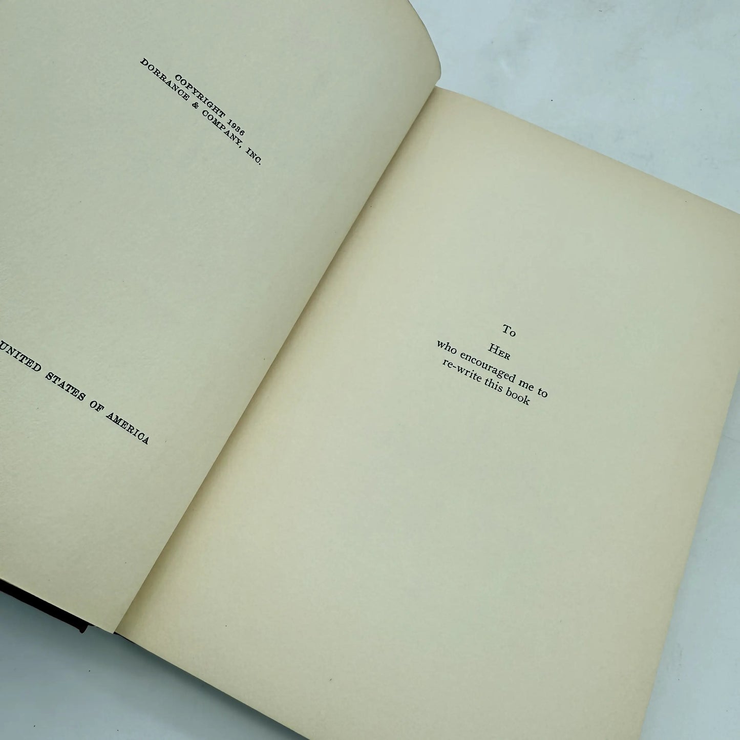 The Soul of George Washington by Joseph Buffington — 1936 — Inscribed by the author