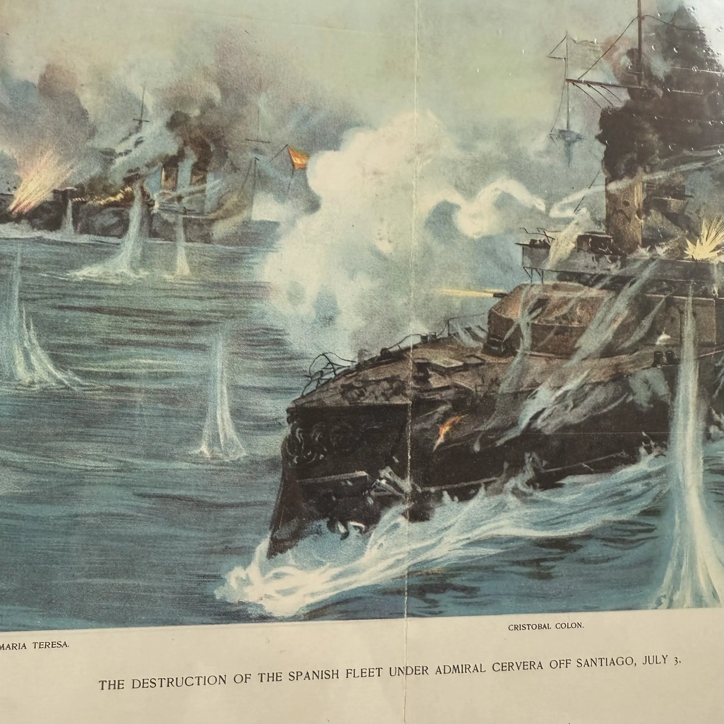 Spanish-American War Naval Prints—Havana and Santiago, Cuba, and the return to the United States