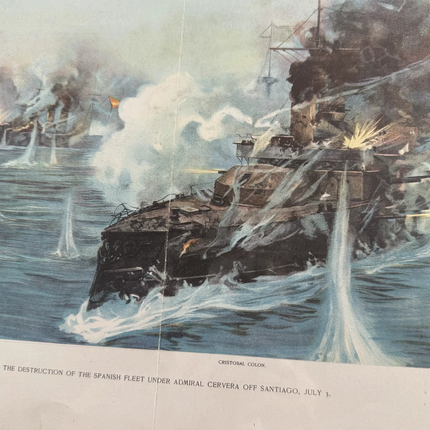Spanish-American War Naval Prints—Havana and Santiago, Cuba, and the return to the United States