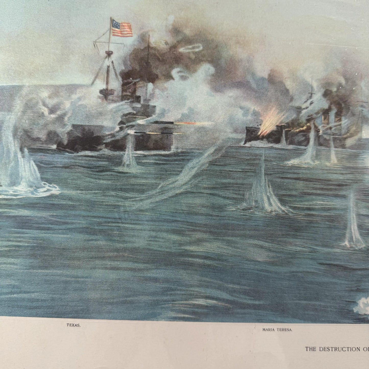 Spanish-American War Naval Prints—Havana and Santiago, Cuba, and the return to the United States