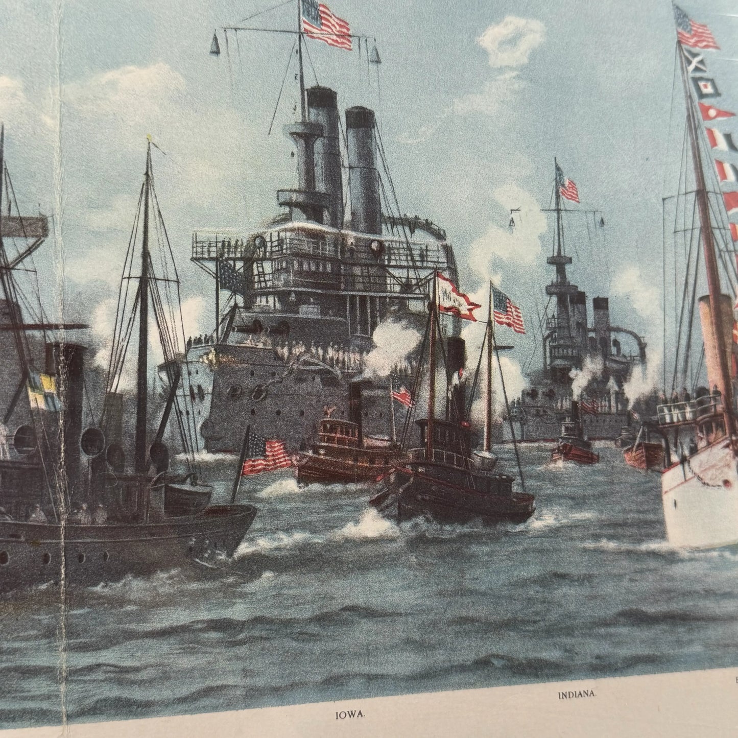Spanish-American War Naval Prints—Havana and Santiago, Cuba, and the return to the United States