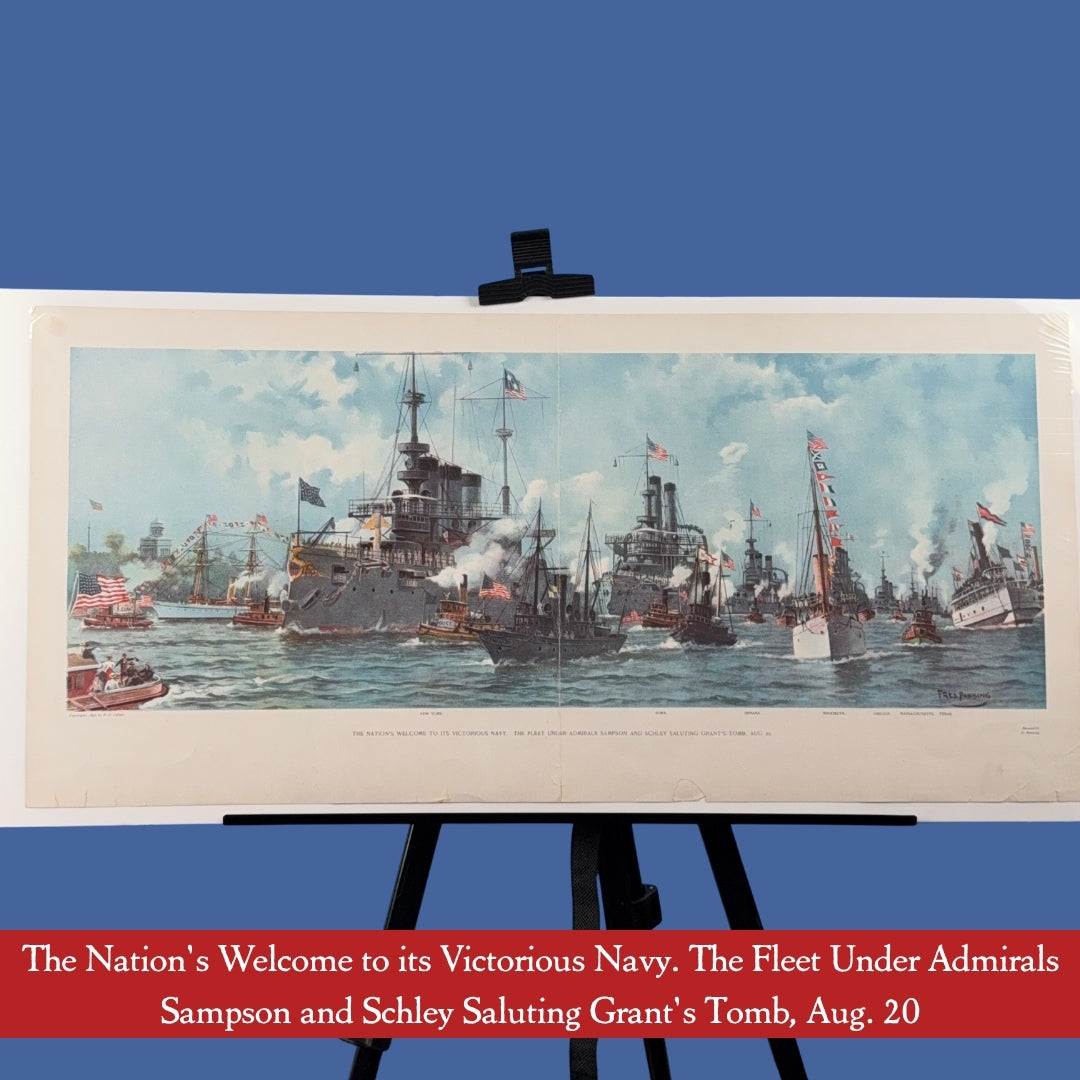Spanish-American War Naval Prints—Havana and Santiago, Cuba, and the return to the United States
