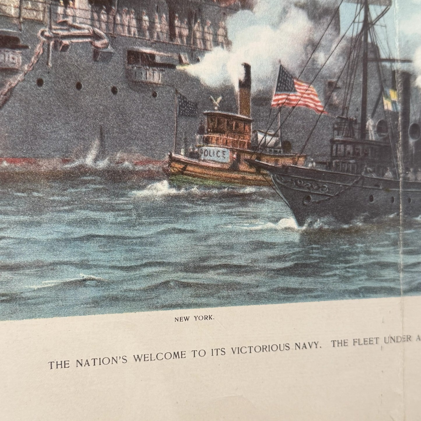 Spanish-American War Naval Prints—Havana and Santiago, Cuba, and the return to the United States