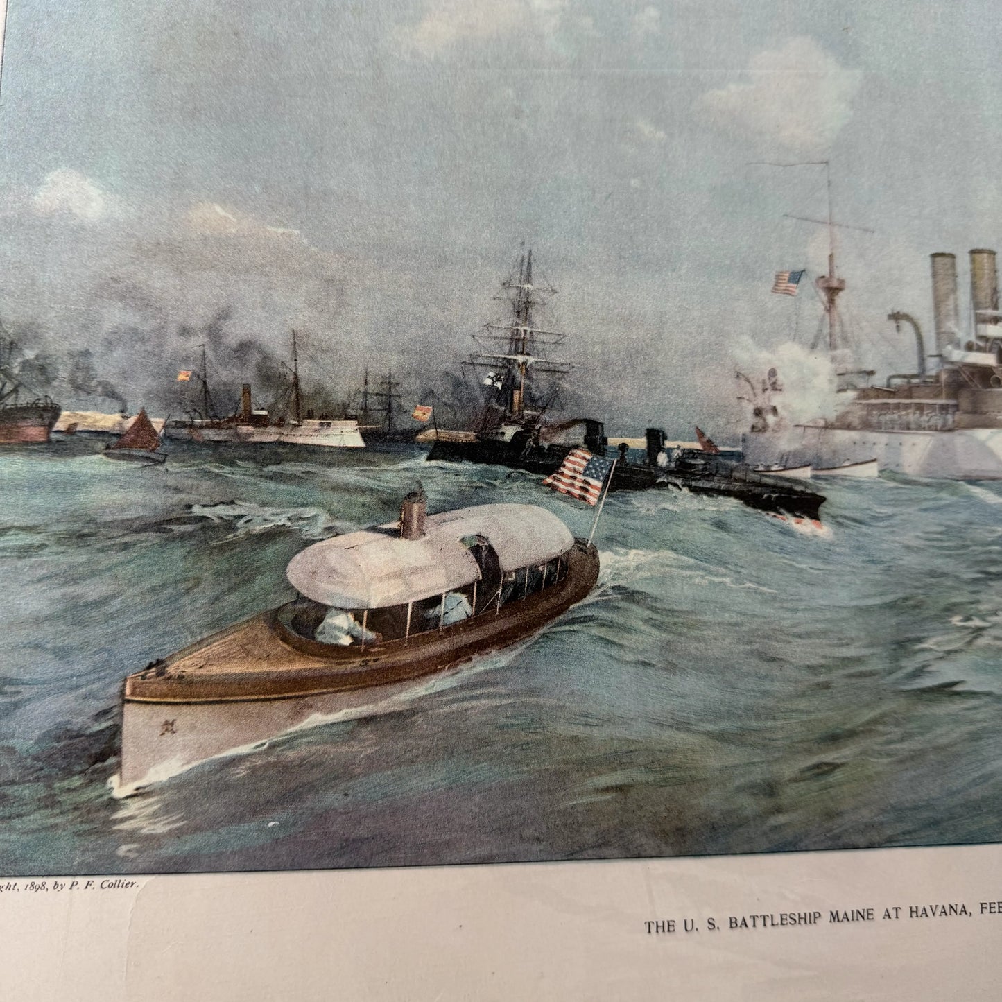 Spanish-American War Naval Prints—Havana and Santiago, Cuba, and the return to the United States