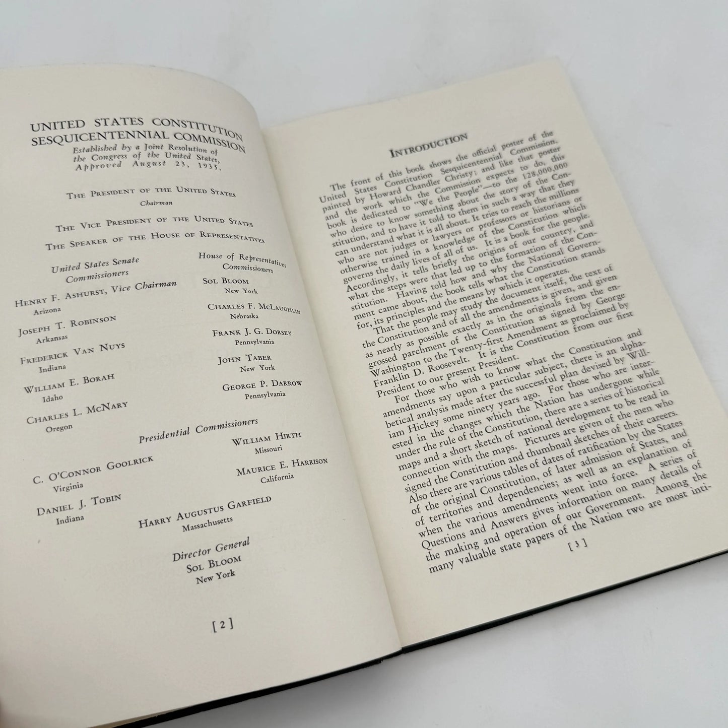 The Story of the Constitution — United States Constitution Sesquicentennial Commission — Sol Bloom