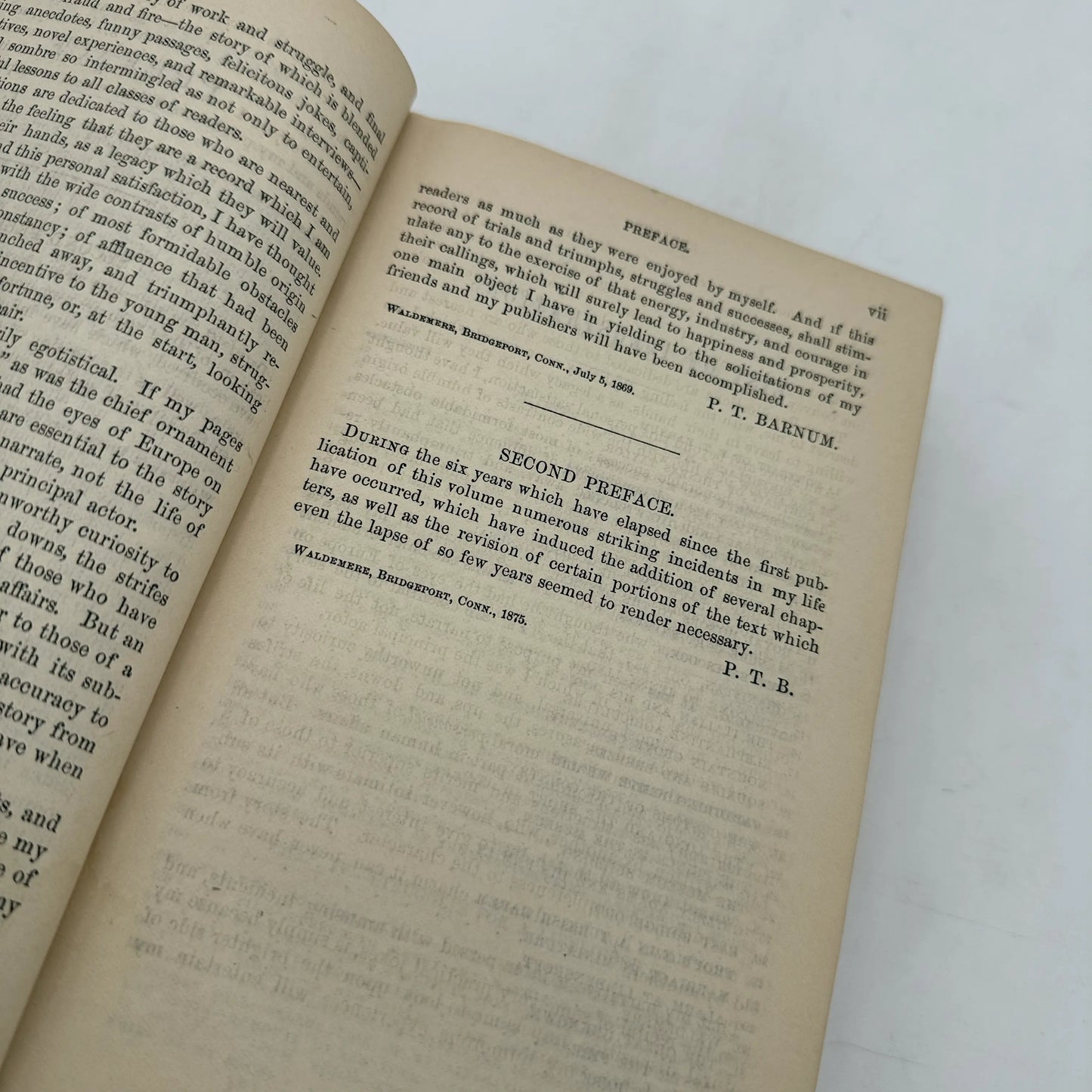 Struggles and Triumphs: or, Forty Years Recollections of P. T. Barnum — Author's Edition — 1875