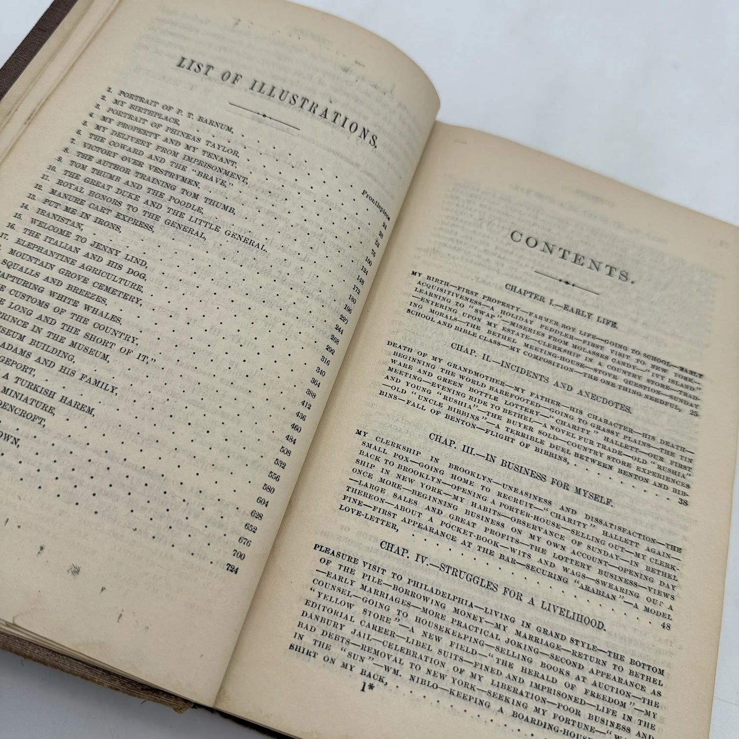 Struggles and Triumphs: or, Forty Years Recollections of P. T. Barnum — Author's Edition — 1875