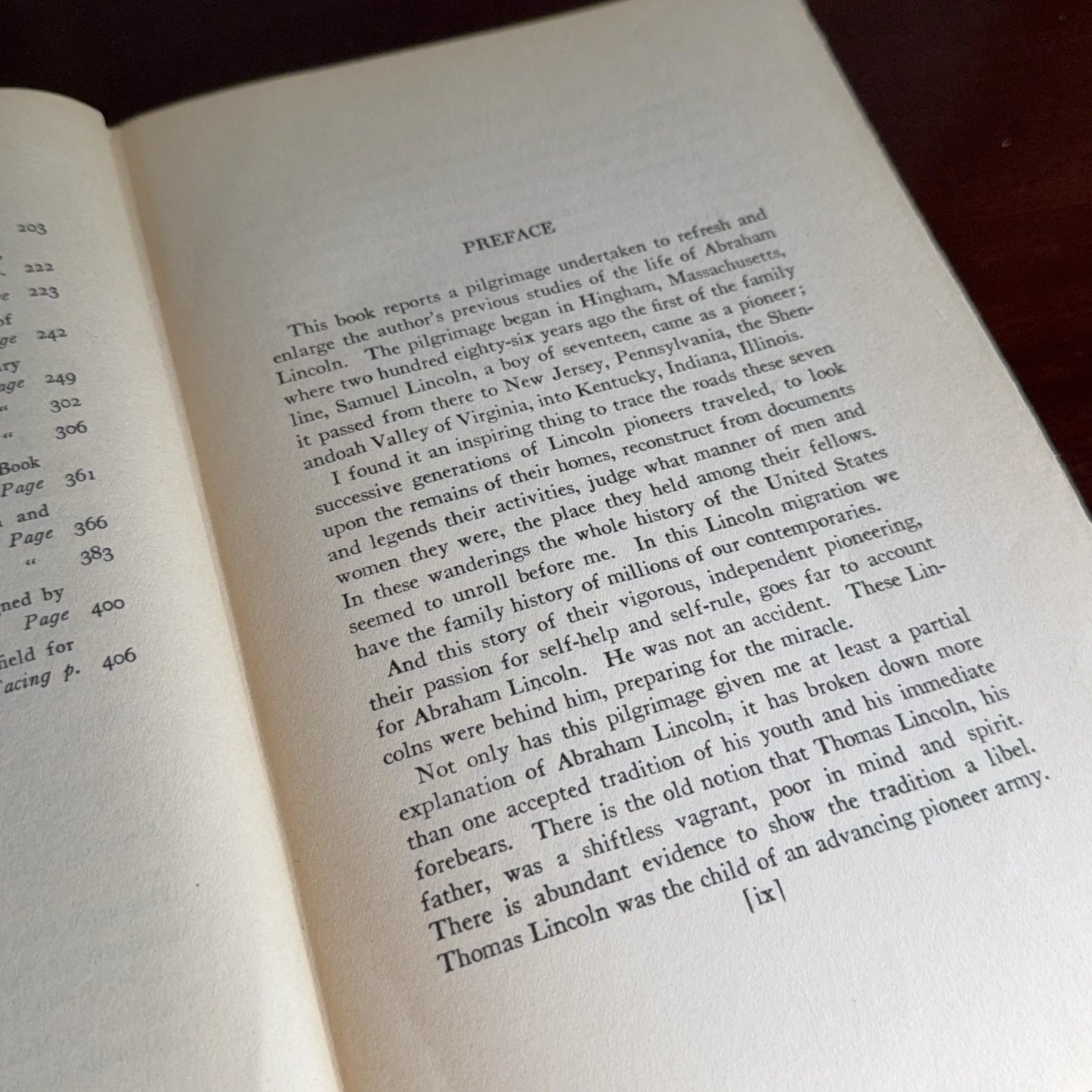 "In the Footsteps of the Lincolns" by Ida Tarbell — Signed and inscribed