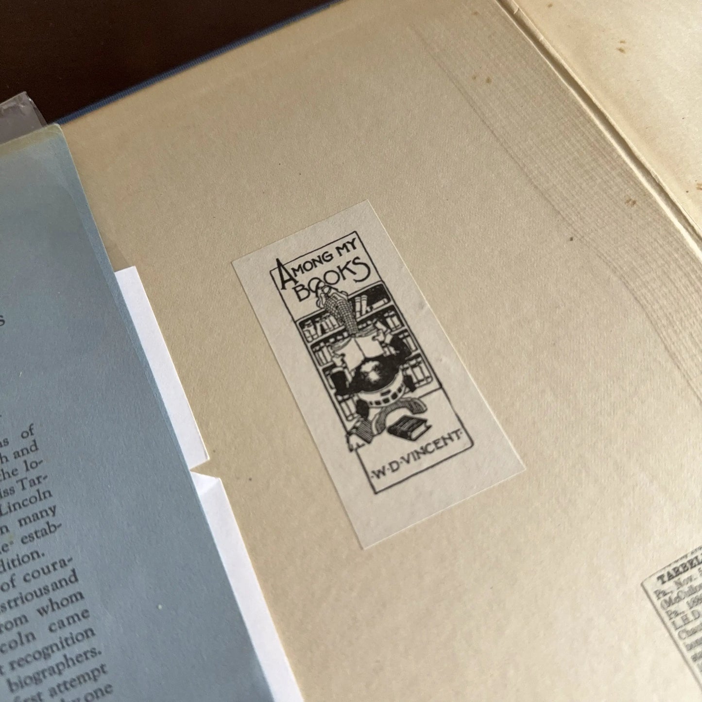 "In the Footsteps of the Lincolns" by Ida Tarbell — Signed and inscribed