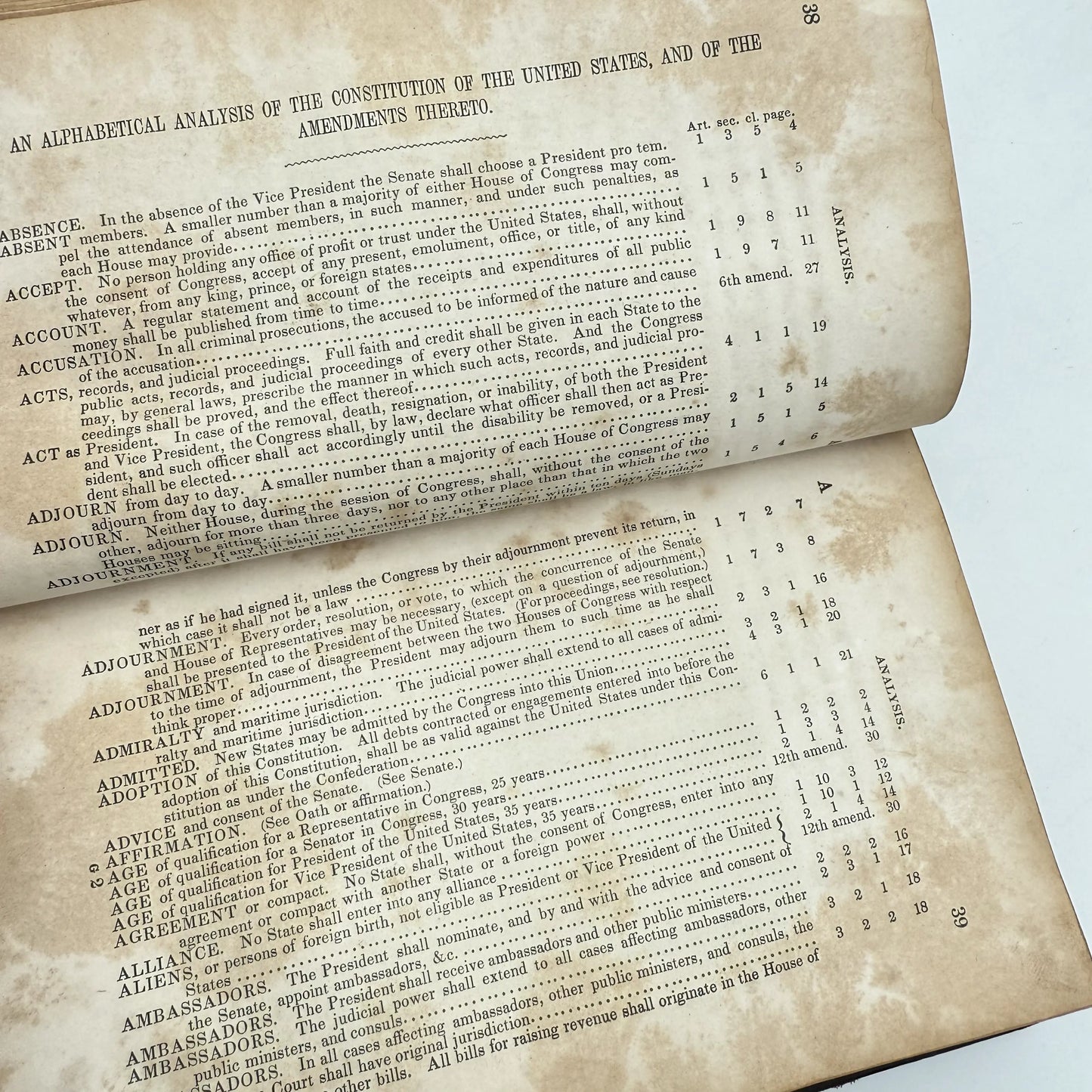 "The Constitution" by William Patton — Signed by the author
