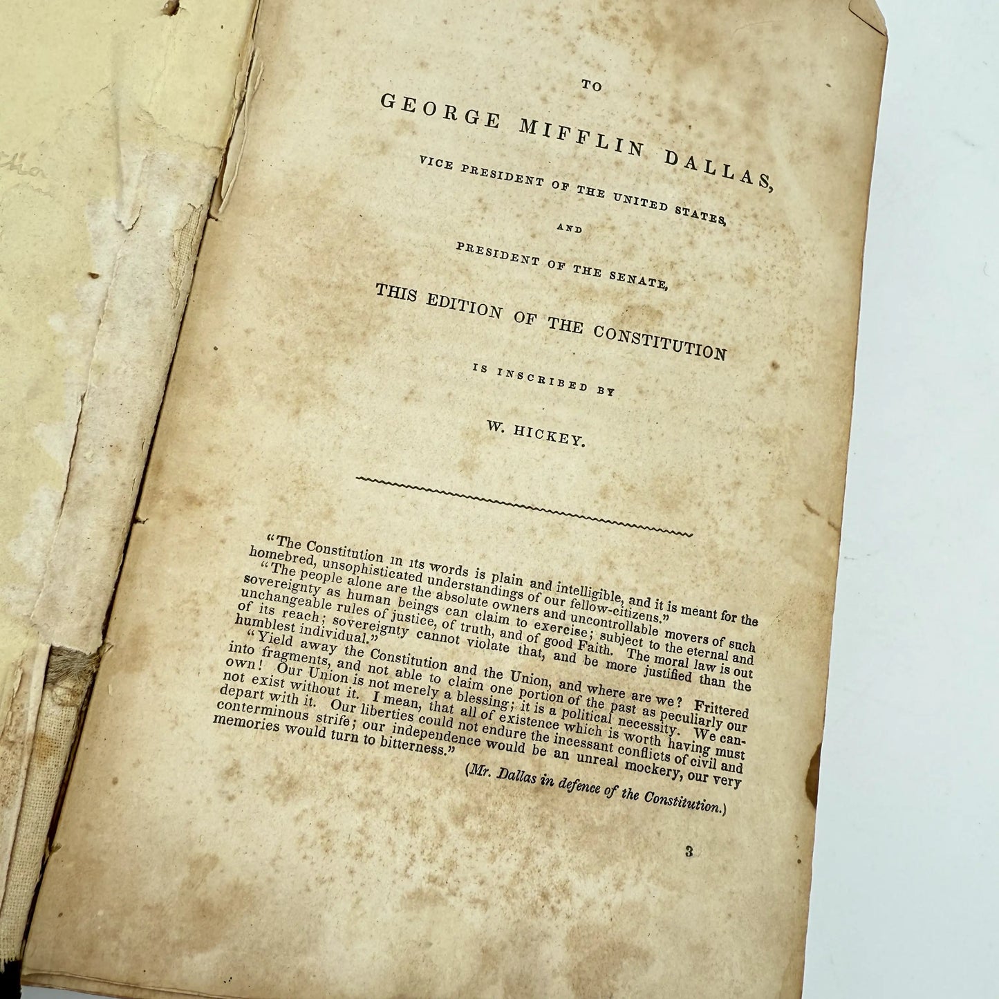 "The Constitution" by William Patton — Signed by the author