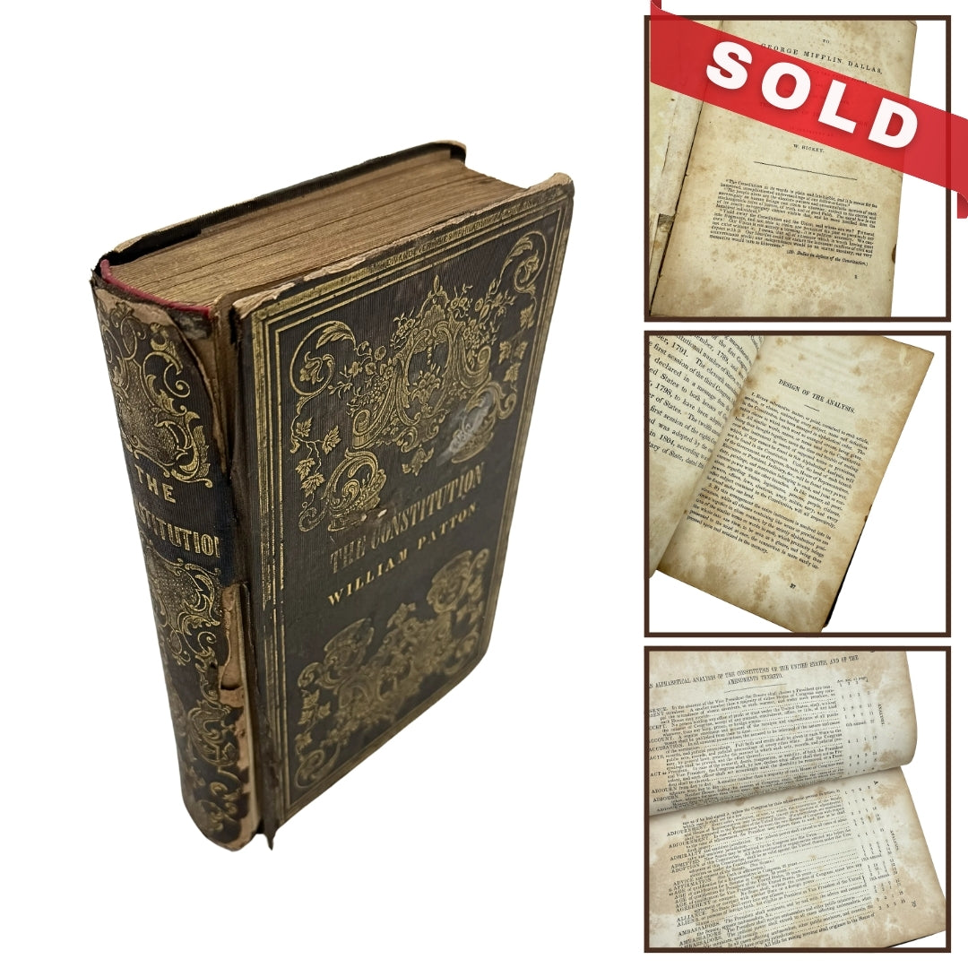 "The Constitution" by William Patton — Signed by the author