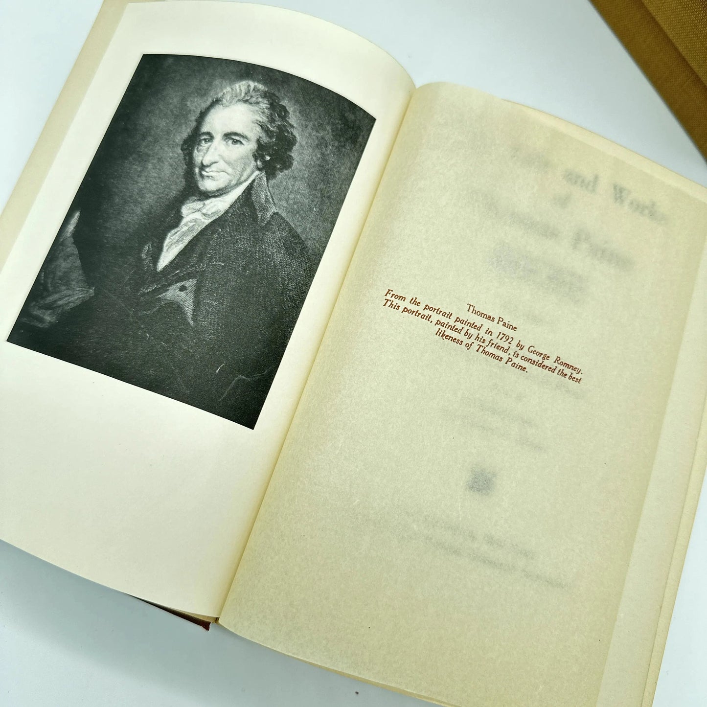 1925 Thomas Paine's Life & Works in 10 volumes— With an introduction by Thomas A. Edison