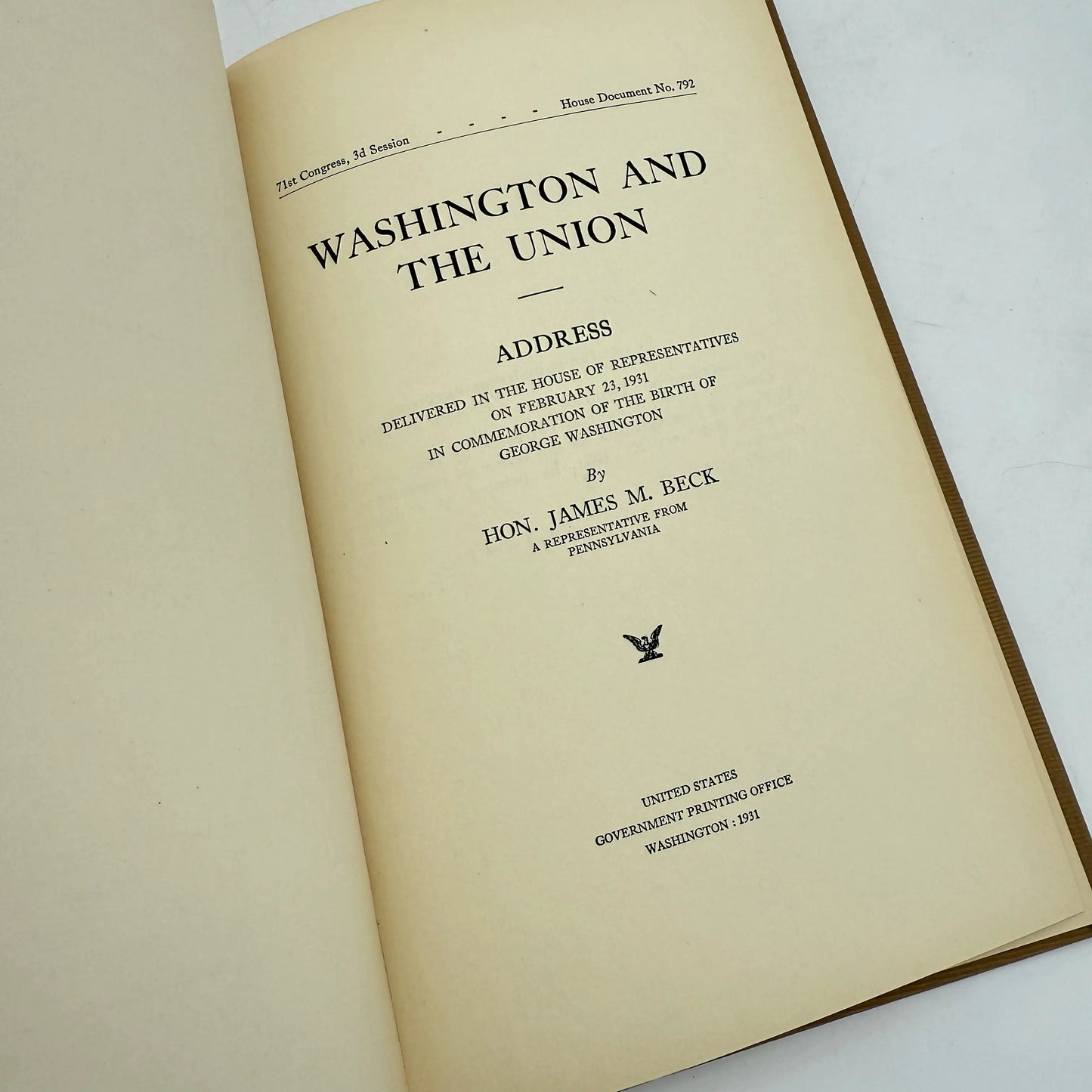 Three Publications related to George Washington