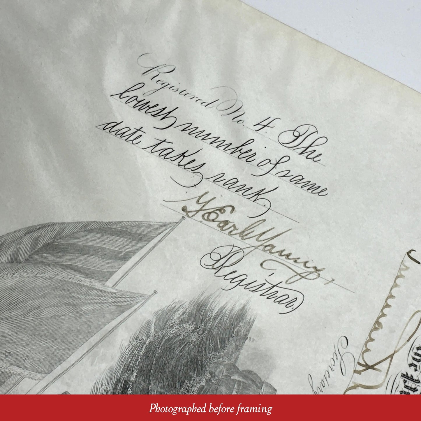 President Theodore Roosevelt Naval Appointment — Signed December 23, 1908