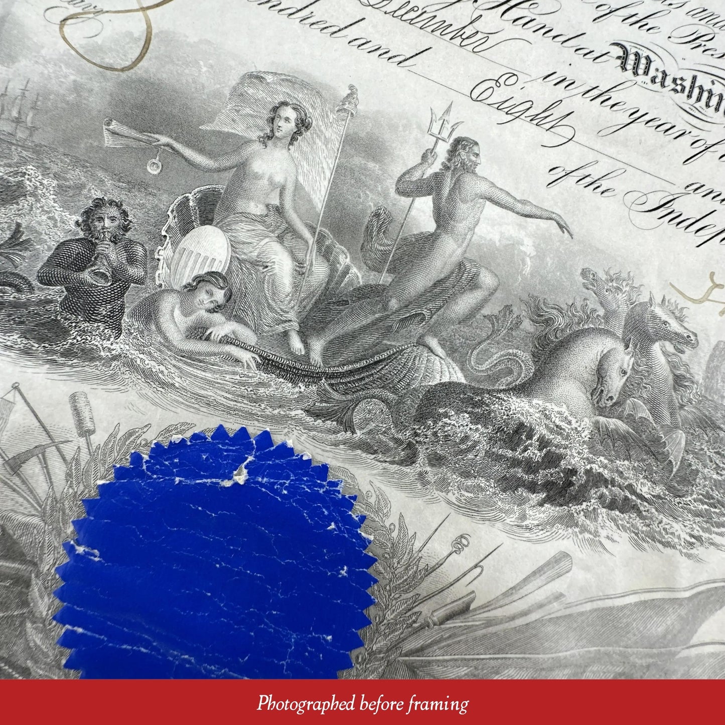 President Theodore Roosevelt Naval Appointment — Signed December 23, 1908
