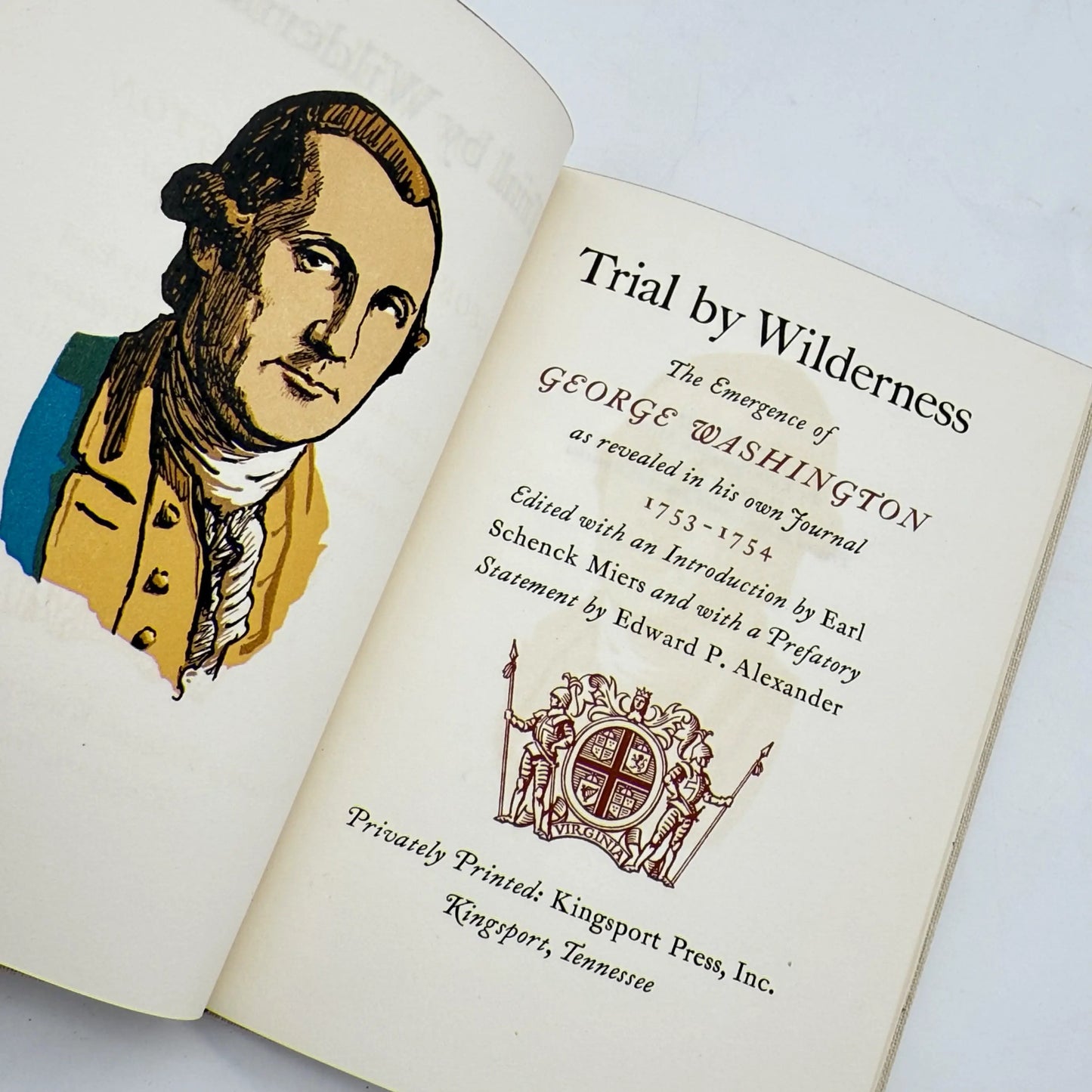 "Trial by Wilderness: The Emergence of George Washington" by Earl Schenck Meirs