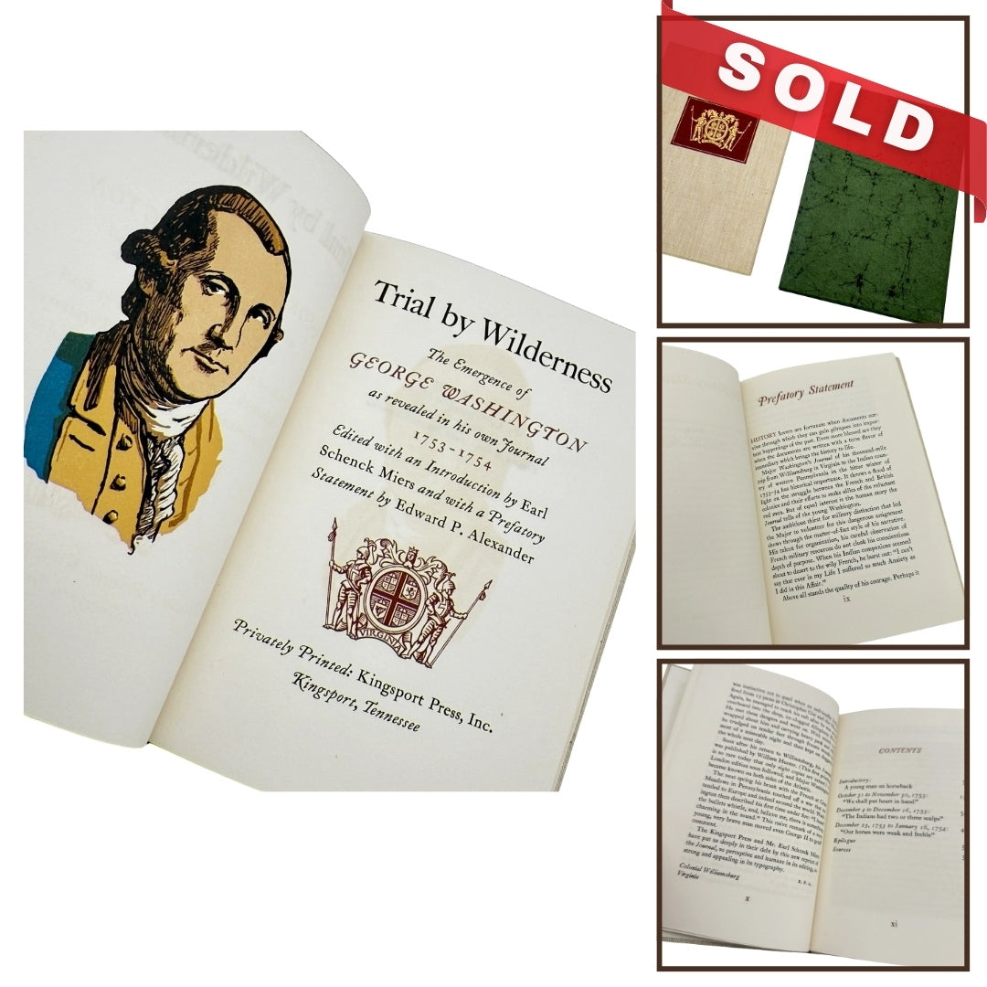 "Trial by Wilderness: The Emergence of George Washington" by Earl Schenck Meirs