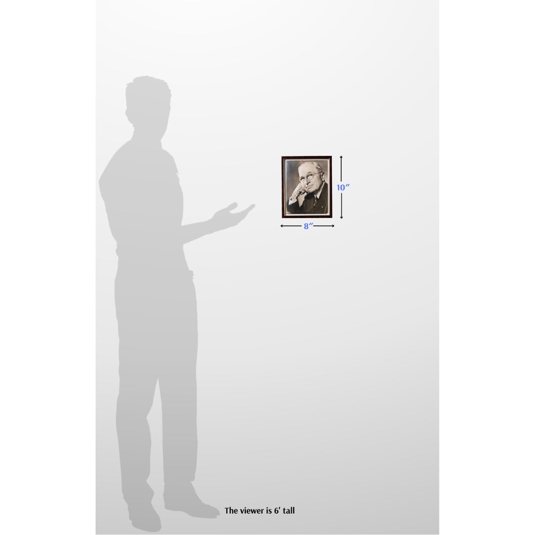 President Harry S. Truman Signed and Inscribed Photo