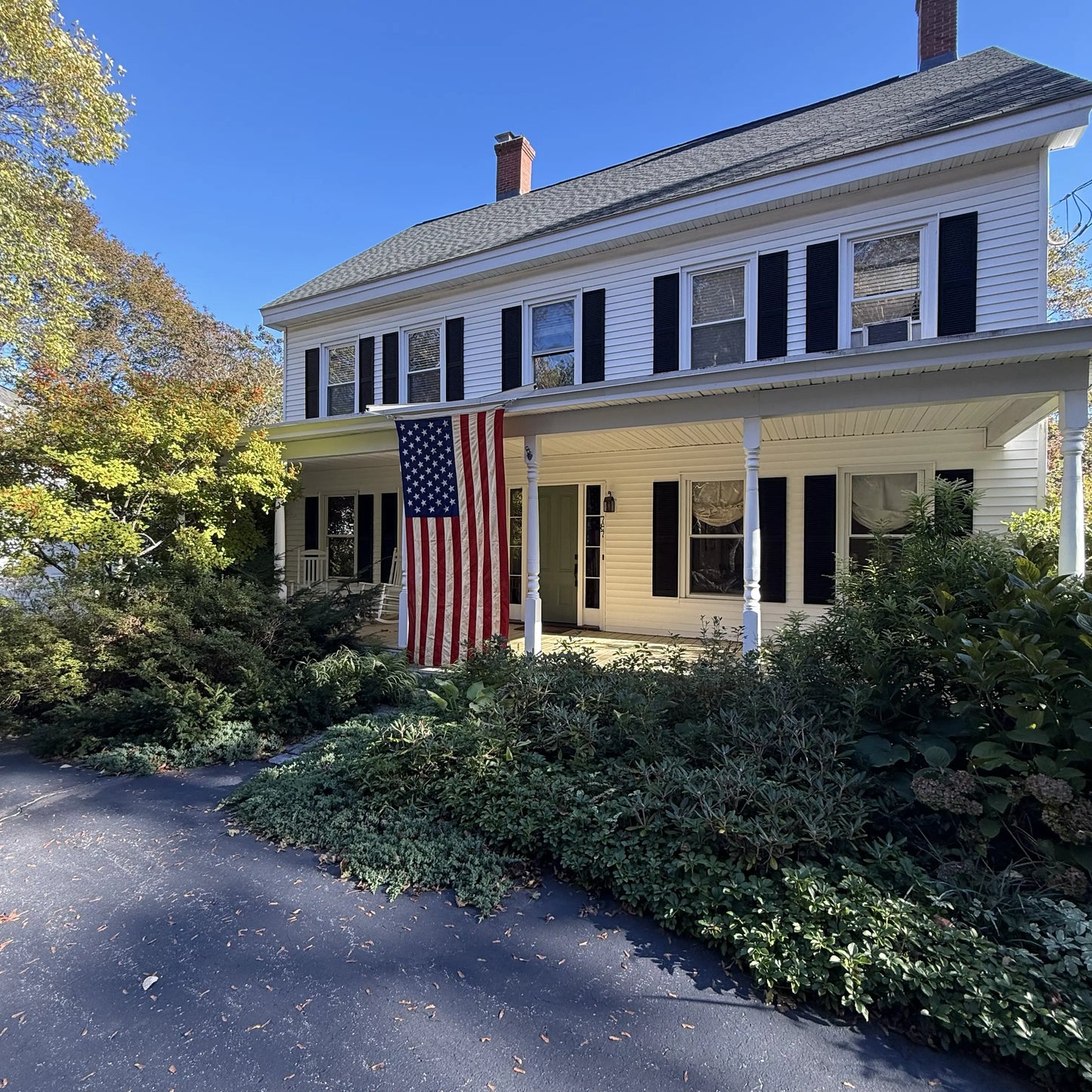 Large 49-Star American Flag in use for only one year — Philadelphia Quartermaster Depot