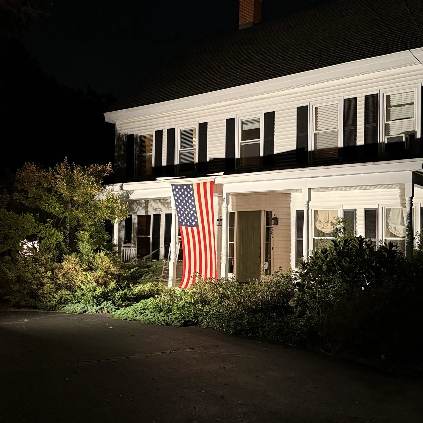 Large 49-Star American Flag in use for only one year — Philadelphia Quartermaster Depot