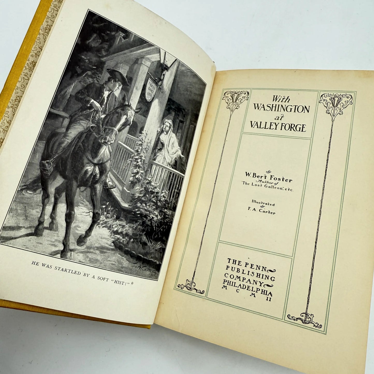 "With Washington at Valley Forge" by W. Bert Foster — For young adult readers