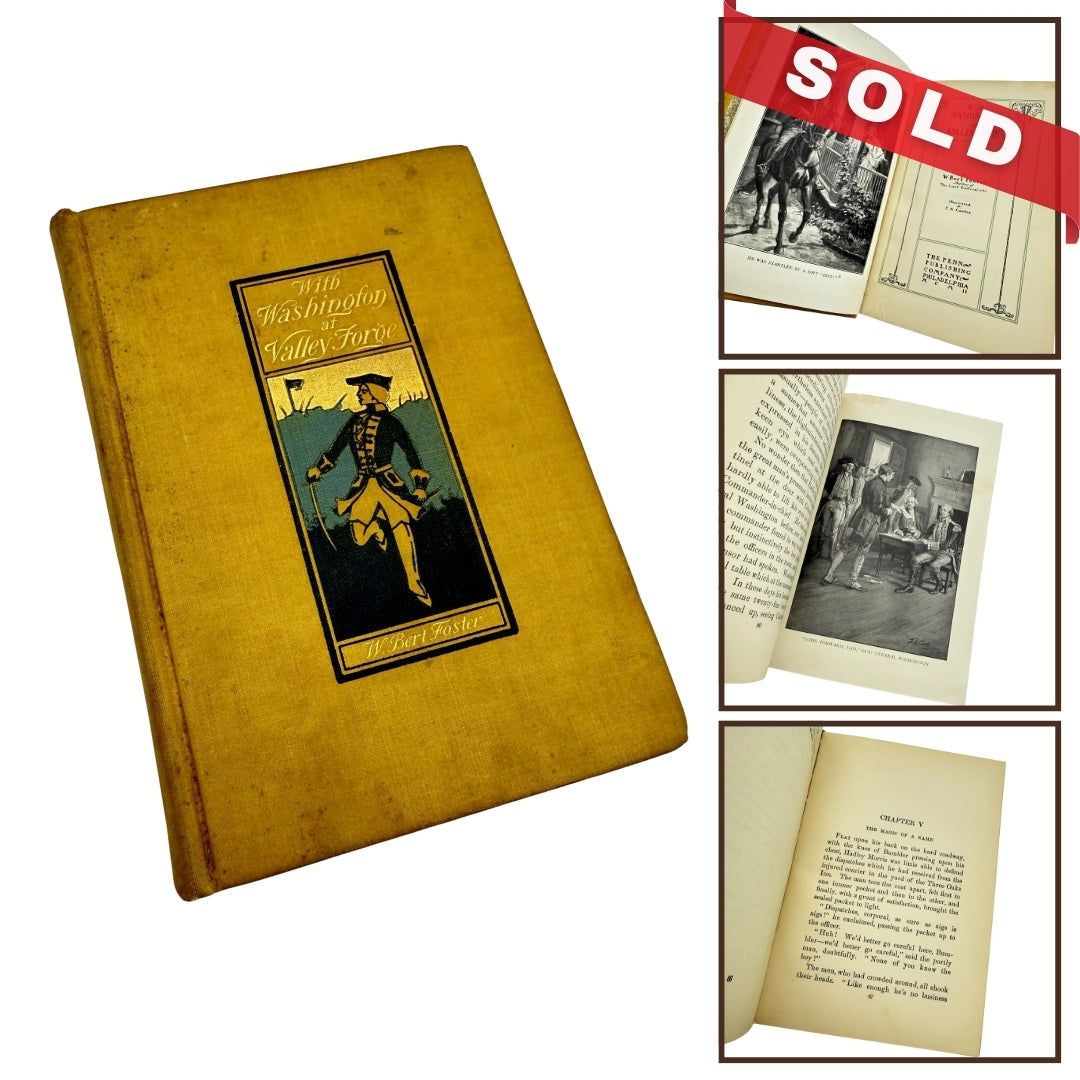 "With Washington at Valley Forge" by W. Bert Foster — For young adult readers