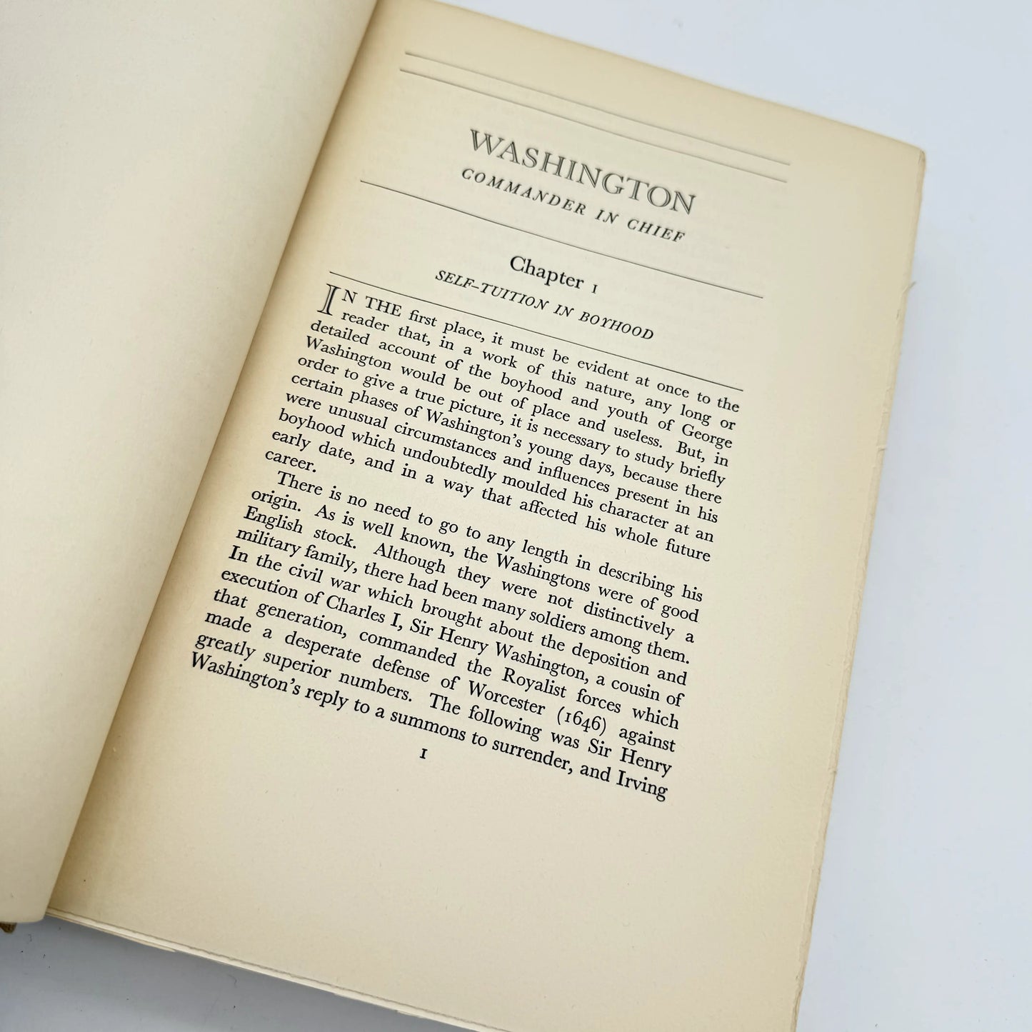 "Washington: Commander in Chief" by Thomas G. Frothingham
