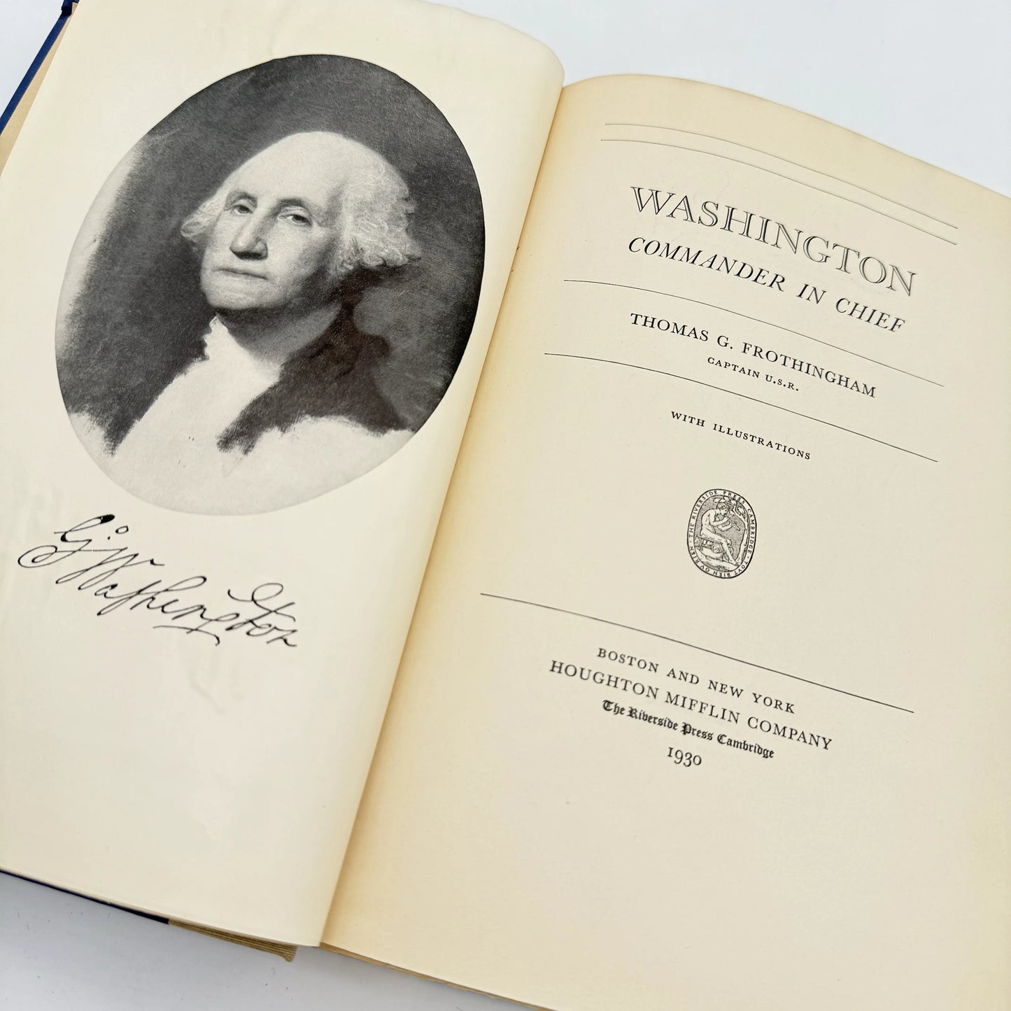 "Washington: Commander in Chief" by Thomas G. Frothingham