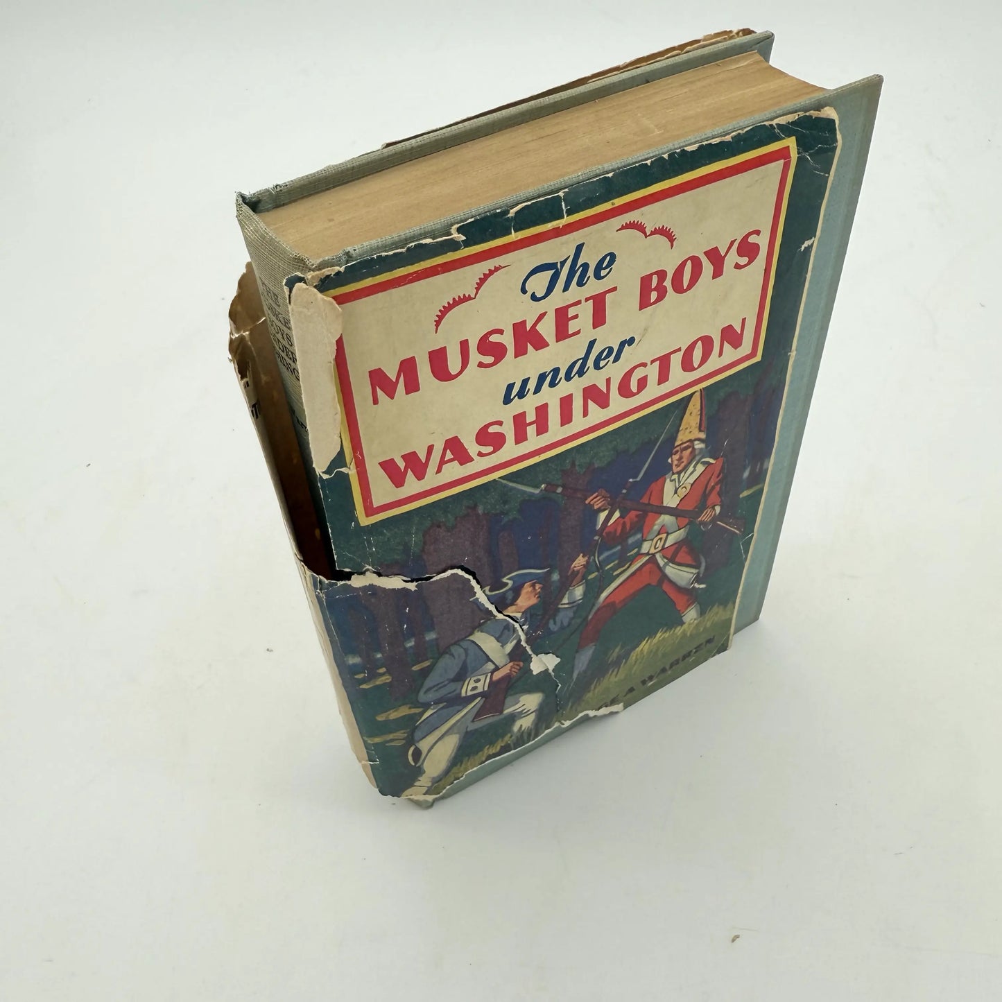 "The Musket Boys Under Washington" by George A. Warren — 1909