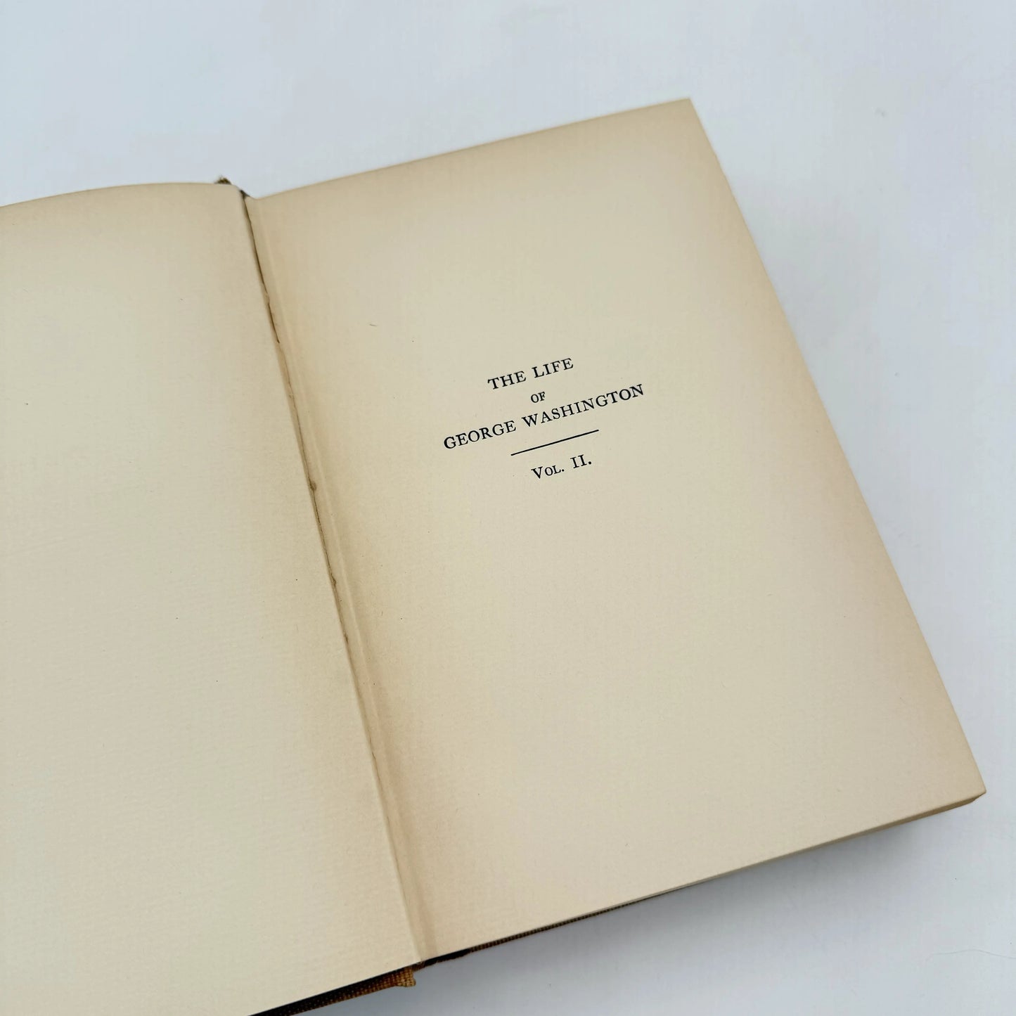 "The Life of Washington" by John Marshall — 1804 — Volume II