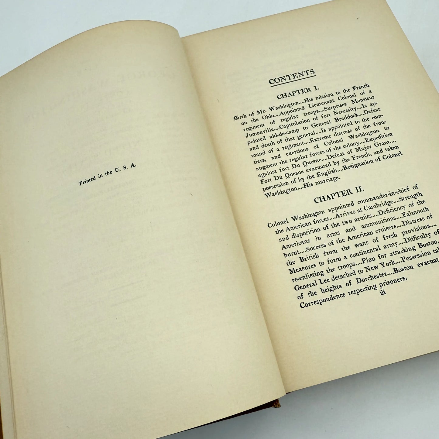"The Life of Washington" by John Marshall — 1804 — Volume II