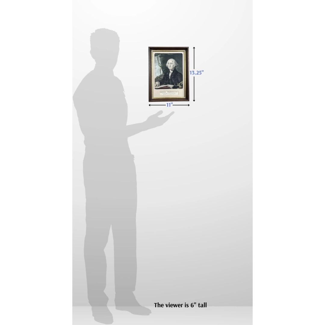 "George Washington - First President of the United States" by Nathaniel Currier