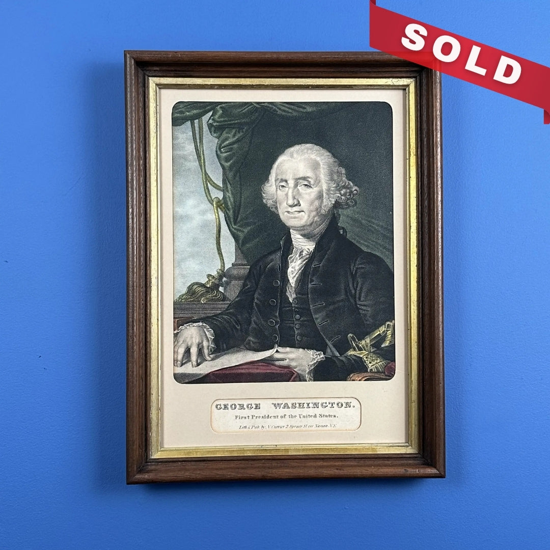 "George Washington - First President of the United States" by Nathaniel Currier