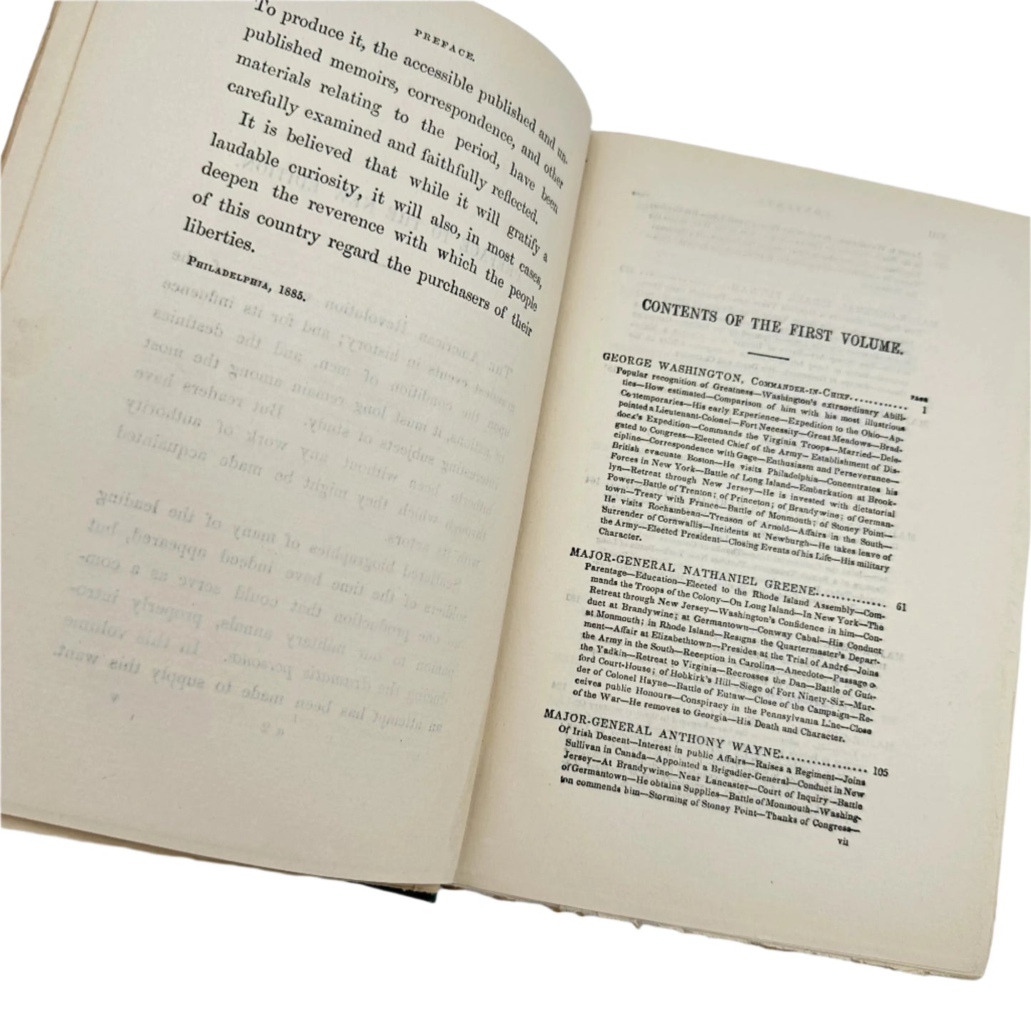 "Washington and the Generals of the American Revolution" — 1885 — H.T. Coates