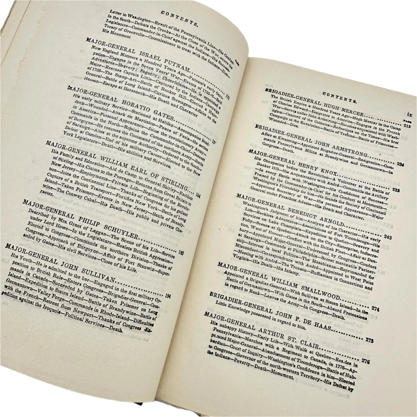 "Washington and the Generals of the American Revolution" — 1885 — H.T. Coates