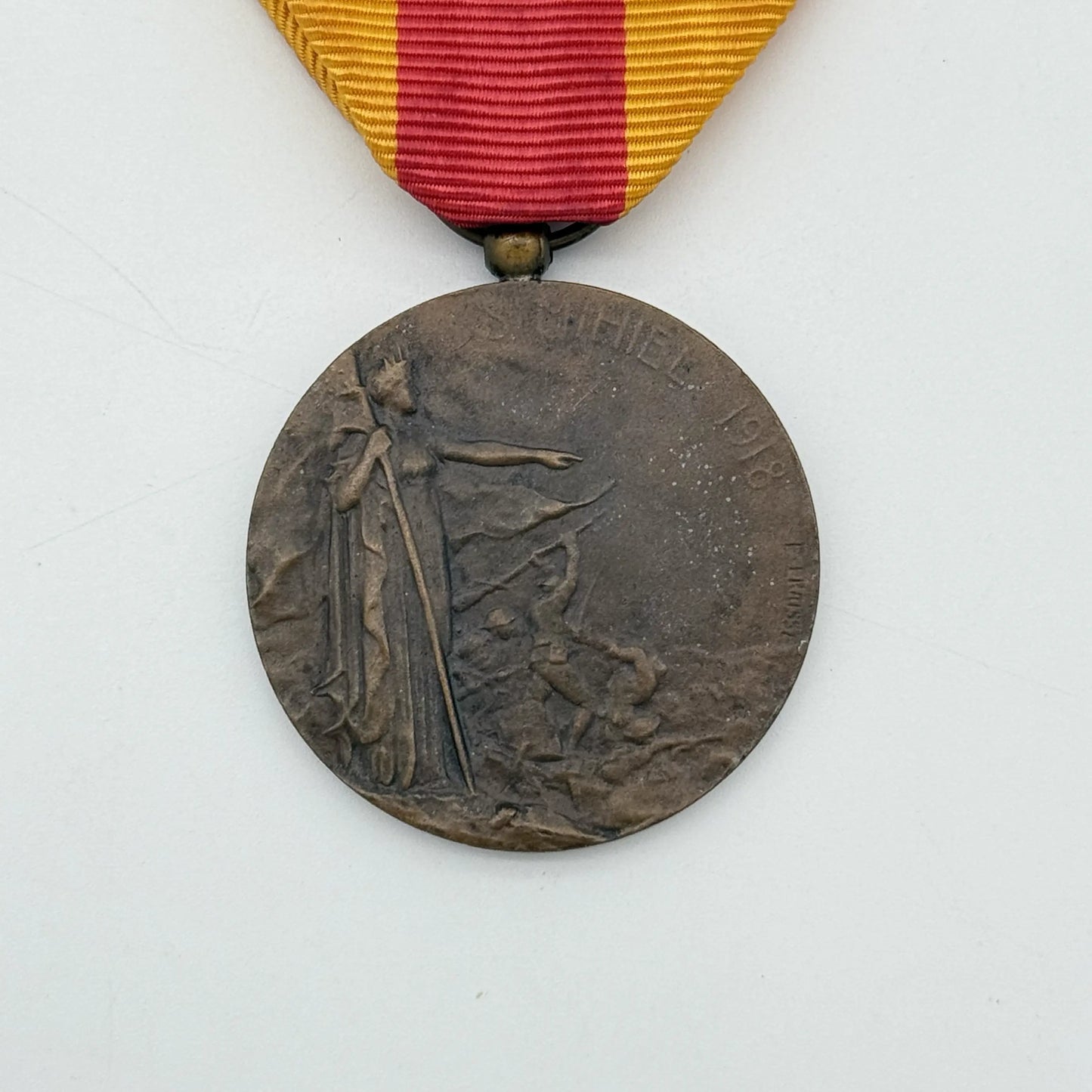 Framed medals from 1911 - 1918