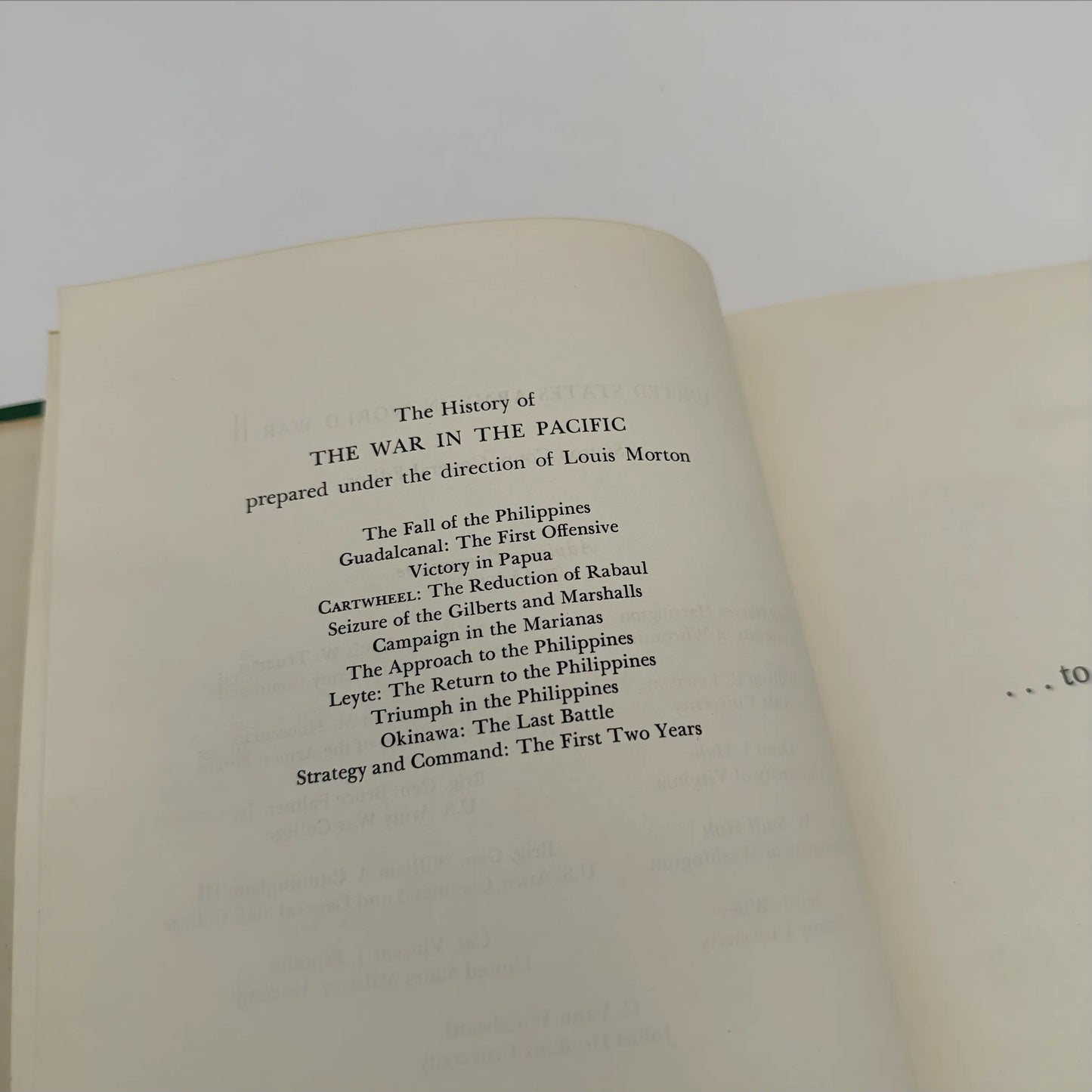 The U.S. Army in World War II: Strategy and Command: The First Two Years