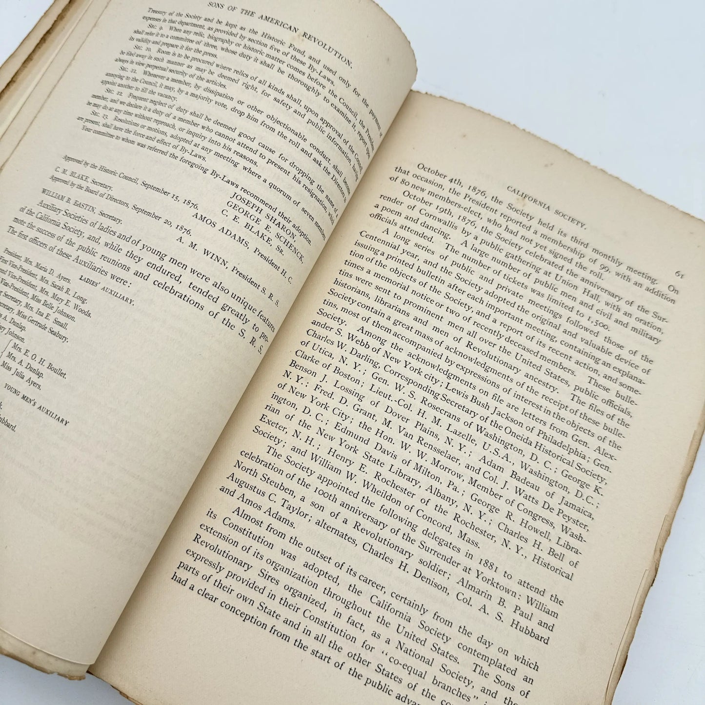 "Year Book of the Societies Composed of Descendants of the Men of the Revolution" by Henry Hall