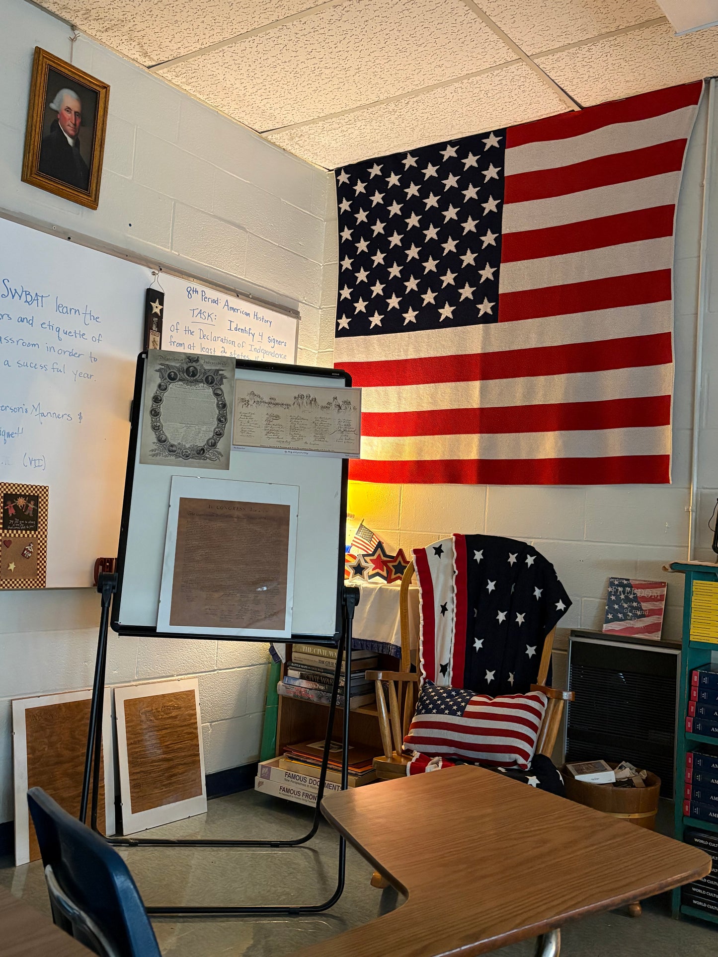 Revolutionary War Poster Collection for School and Home School